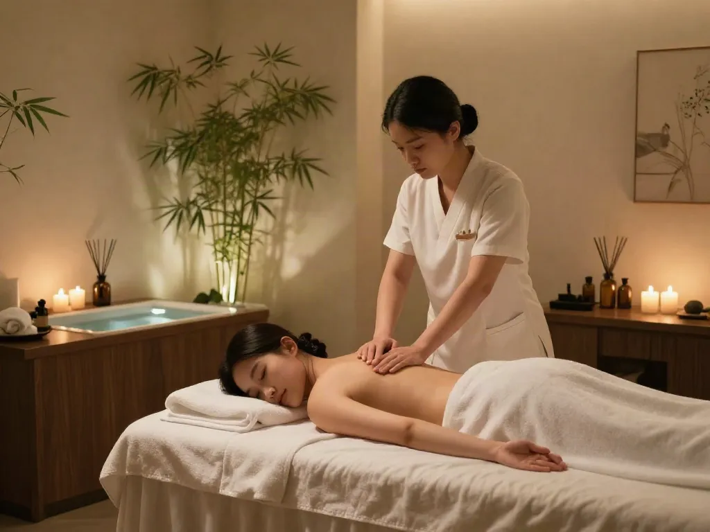 Relaxing massage session showcasing the essence of 파주출장안마 in a serene spa environment.